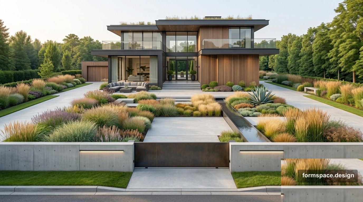 A Front Yard by the Road: The Face of the Plot and Its Zones